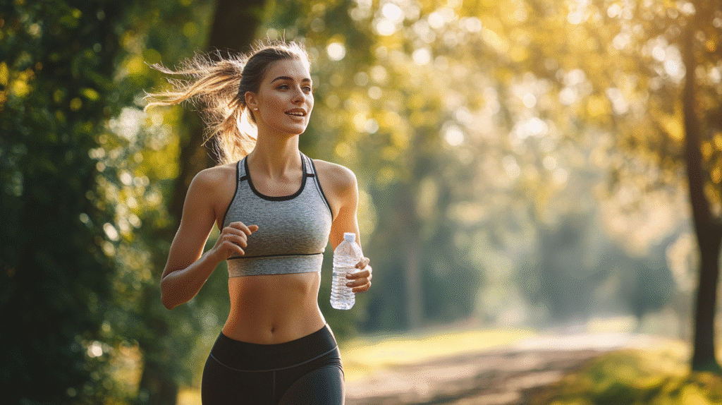 jogging